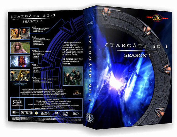 Stargate SG-1: Custom DVD Covert Art, Sample